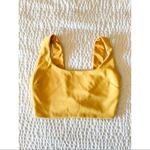 ༺ Yellow Akira Crop Top ༻